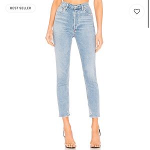 AGOLDE Nico High Rise Slim Fit in Embark SZ 24